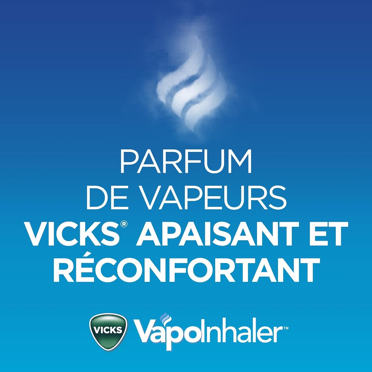 Vicks Vapoinhaler 鼻减充血剂，含舒缓蒸汽，可暂时缓解感冒引起的鼻塞，薄荷醇香味，2 包，每包 0.20 毫升