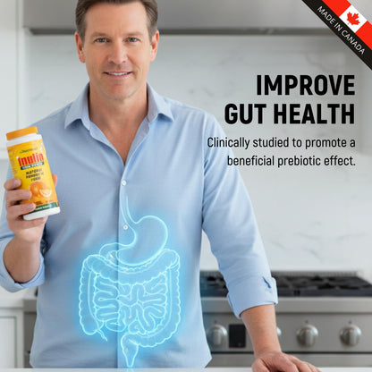 miNATURALS 純菊粉纖維粉 - 天然益生元纖維補充劑 (340克 - 81劑) - 橙口味