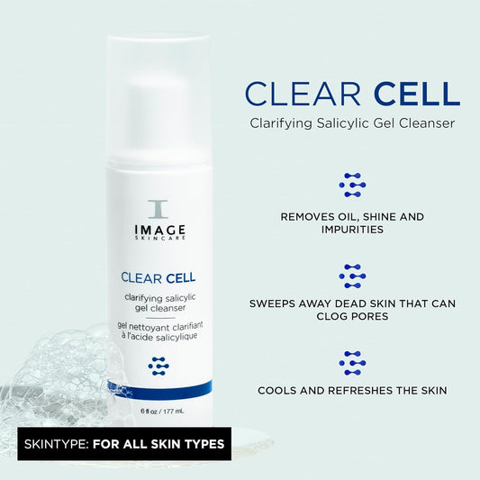 IMAGE Skincare Clear Cell Salicylic Gel Cleanser, 6 oz.