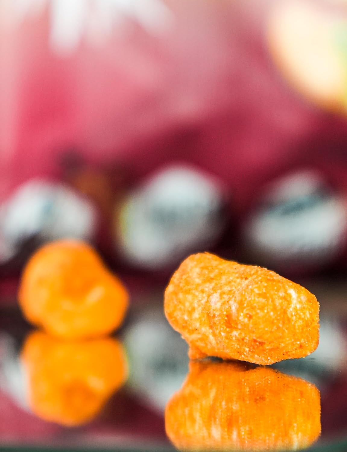 GoFitness Nutrition Protein Puffs — Veggie Mix, 6x50g Box — Crunchy High-Protein Snack for Muscle Support, Low Sugar & Keto-Friendly