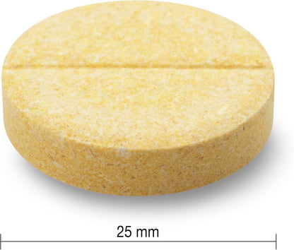 Jamieson 維生素 C 1000 毫克泡騰片，天然橙味，有助於增強免疫力，強健牙齒和骨骼。易於放入水瓶，素食，不含人工甜味劑、色素或香精，10 片裝，泡騰片有效成分…