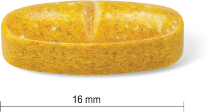 Jamieson 奶蓟草本复合物，蕴含朝鲜蓟和姜黄，有益肝脏和消化系统健康。非转基因，无麸质，30粒素食胶囊，加拿大制造