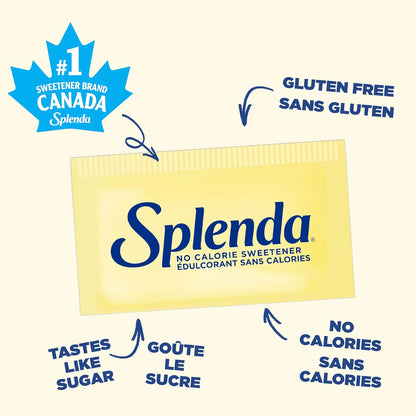 SPLENDA No Calorie Sweetener, 200 Count Packets