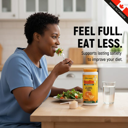 miNATURALS 純菊粉纖維粉 - 天然益生元纖維補充劑 (340克 - 81劑) - 橙口味