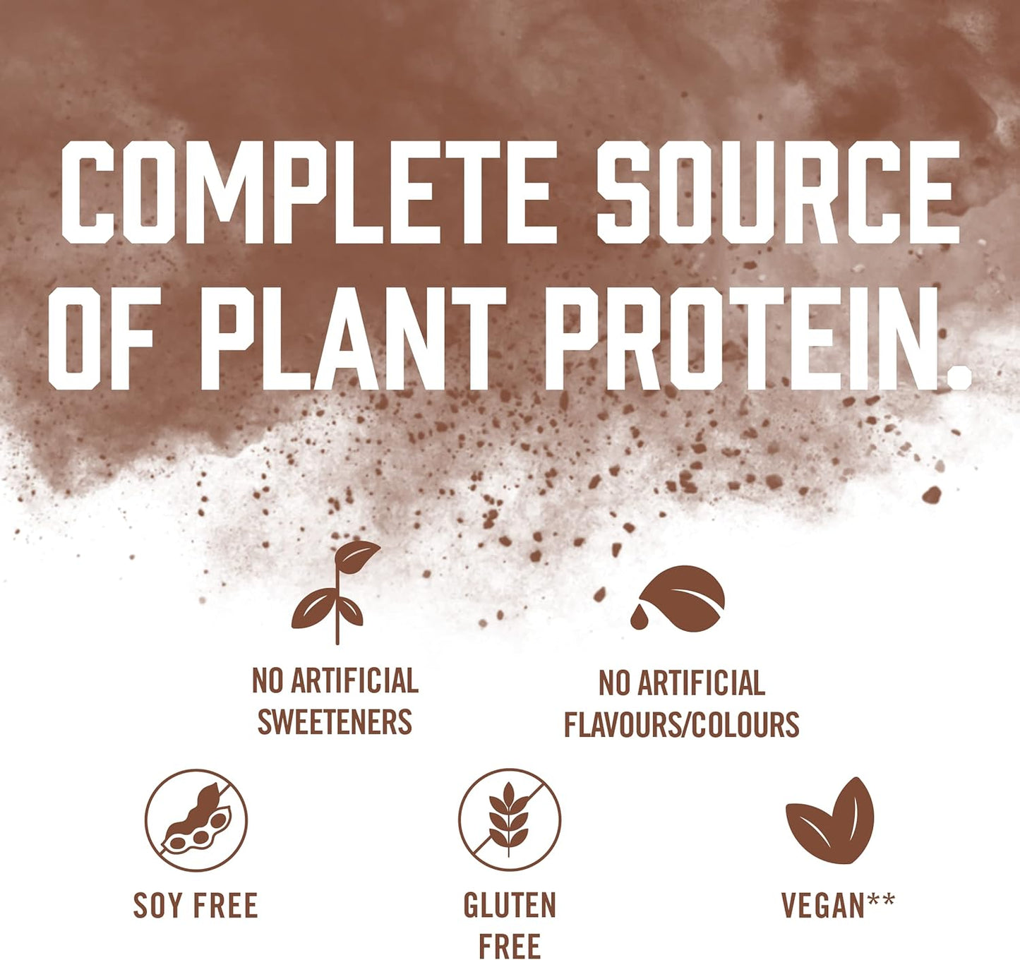 BioSteel 植物蛋白粉，巧克力味，25 份，纯素蛋白奶昔粉，含 22 克完整蛋白质，不含乳制品，无糖