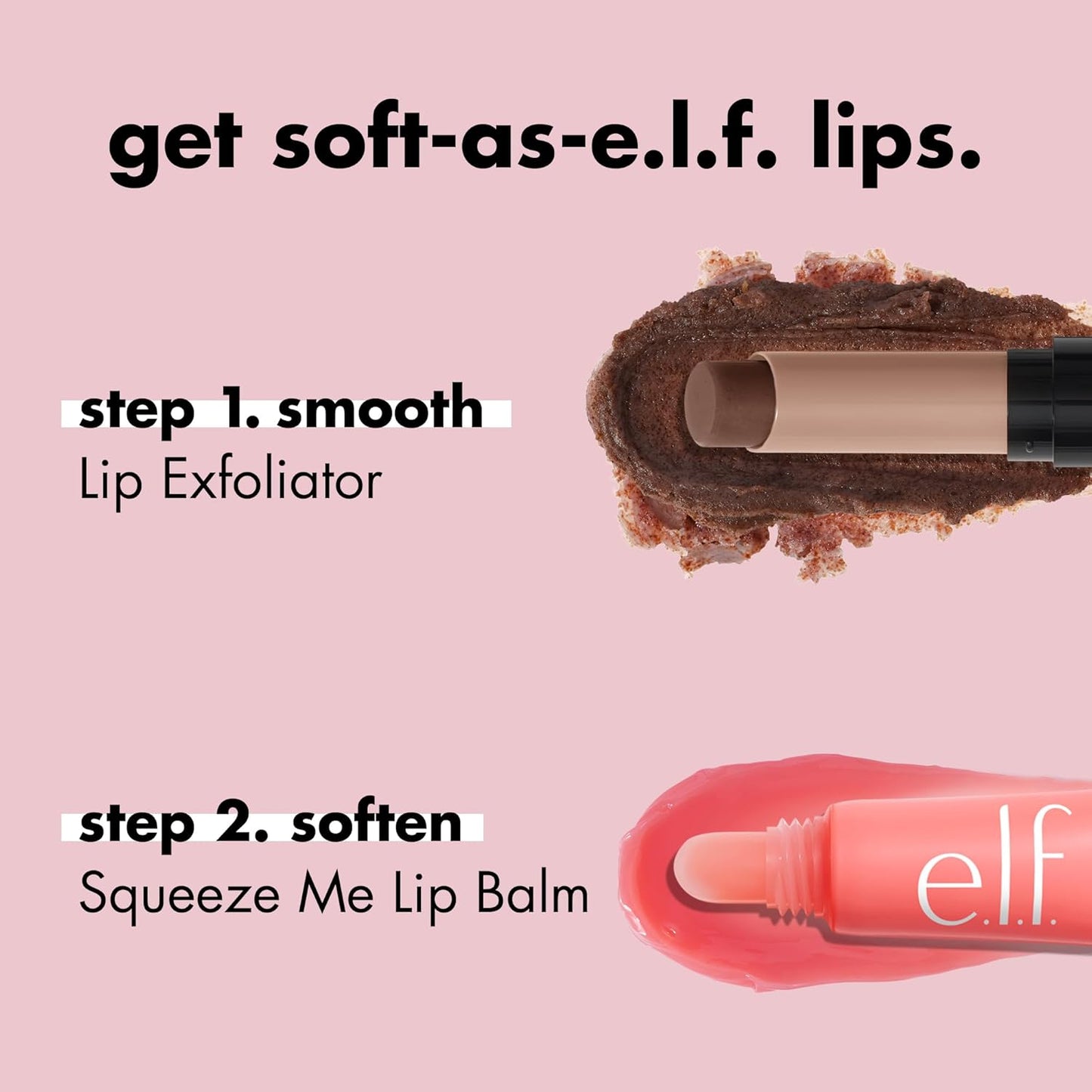 e.l.f. Squeeze Me Lip Balm, Moisturizing Lip Balm For A Sheer Tint Of Colour, Infused With Hyaluronic Acid, Vegan & Cruelty-free, Strawberry