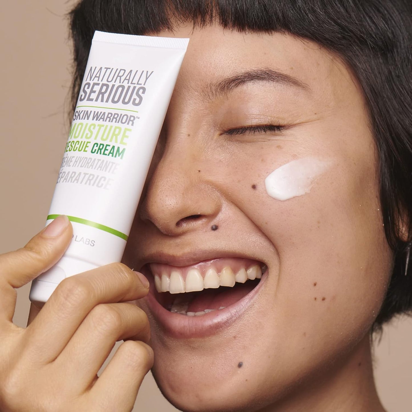 Naturally Serious Skin Warrior Moisture Rescue Cream Cream Unisex-1.7 oz