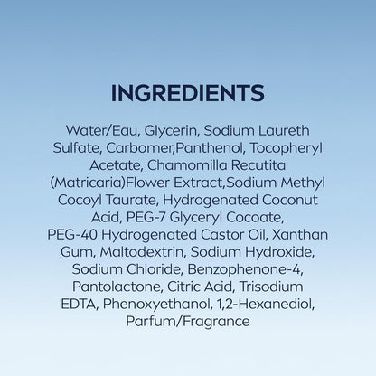 NIVEA MEN Sensitive Skin Face Wash, Soap-Free Gentle Face Cleanser with Chamomile and Vitamin E, Men's Face Wash for Sensitive Skin, No Drying Alcohol, Dermatologically-Tested Skin Care, 150mL
