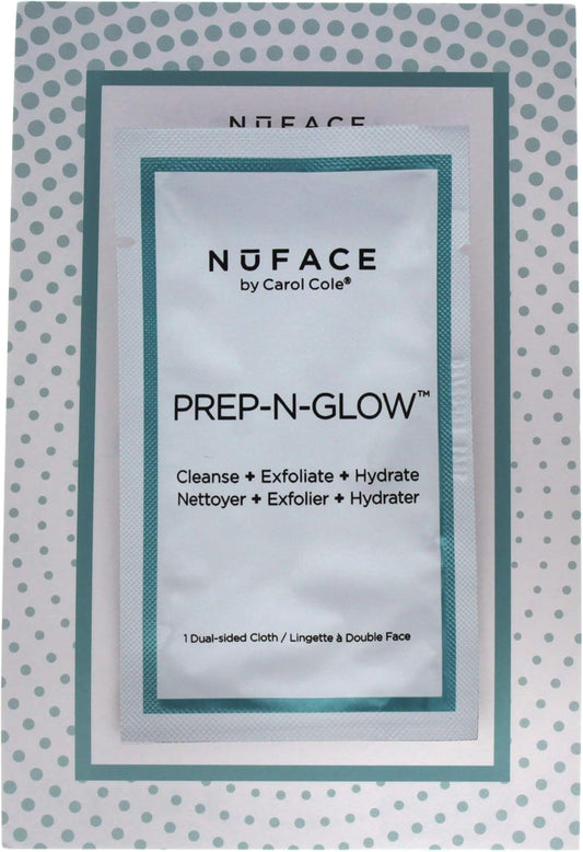 Prep-N-Glow Textured Cleansing Cloth by NuFace for Women - 1 Pc Cloths