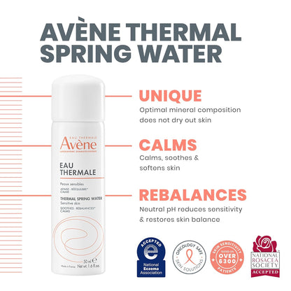 Avene Eau Thermale 温泉水，1.76 Oz，1.76 盎司