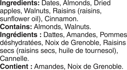 LÄRABAR 苹果、水果和坚果能量棒，16 条装，无麸质，纯素，家庭装，零食棒，720 克/包