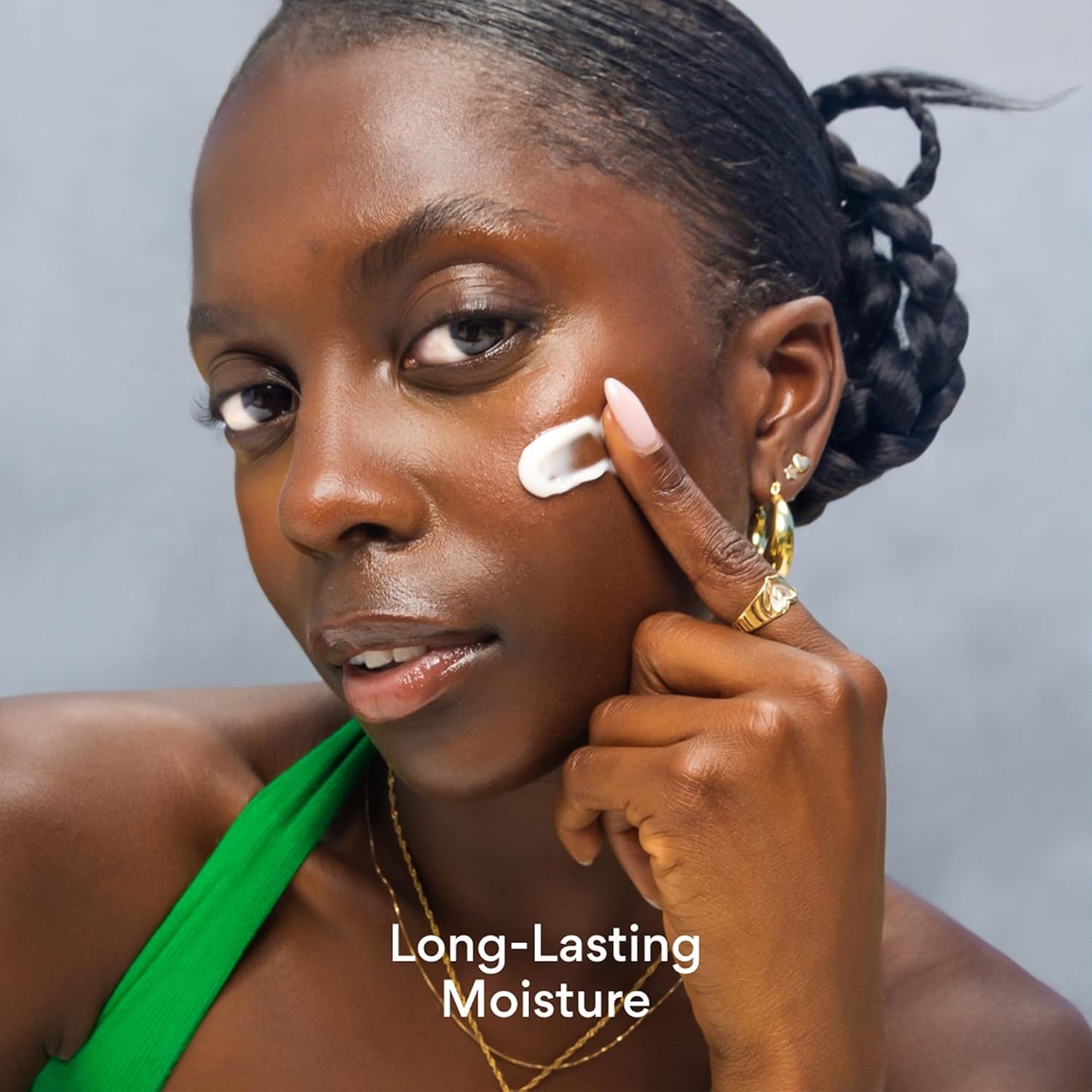 innisfree Green Tea Seed Hyaluronic Acid Cream With Squalane and Ceramides, Korean Hydrating Face Moisturizer and Balancing Cream