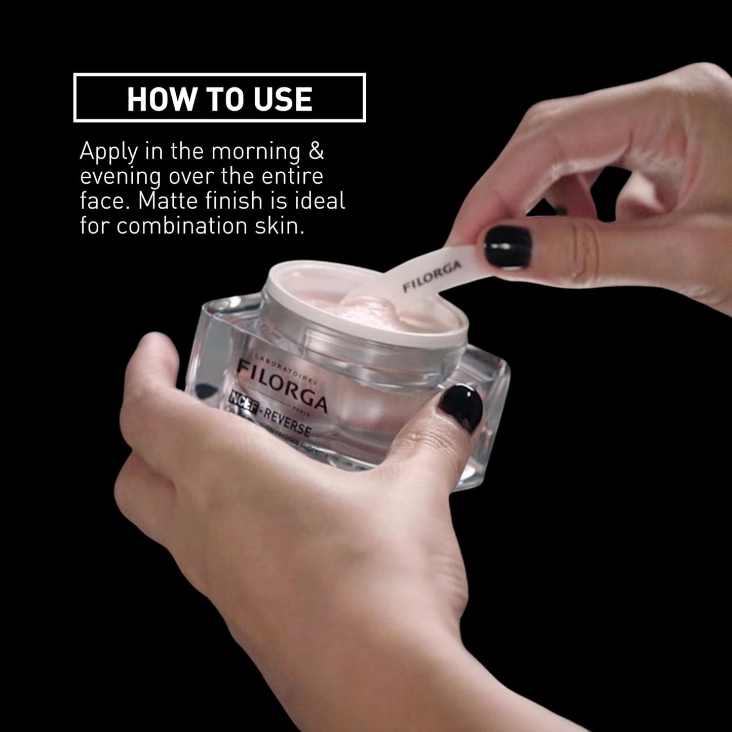 Filorga NCEF Reverse Cream inspired by injection methods | Anti-Ageing Skin Care With Hyaluronic Acid and Nutriments | 1.7oz - 50ml