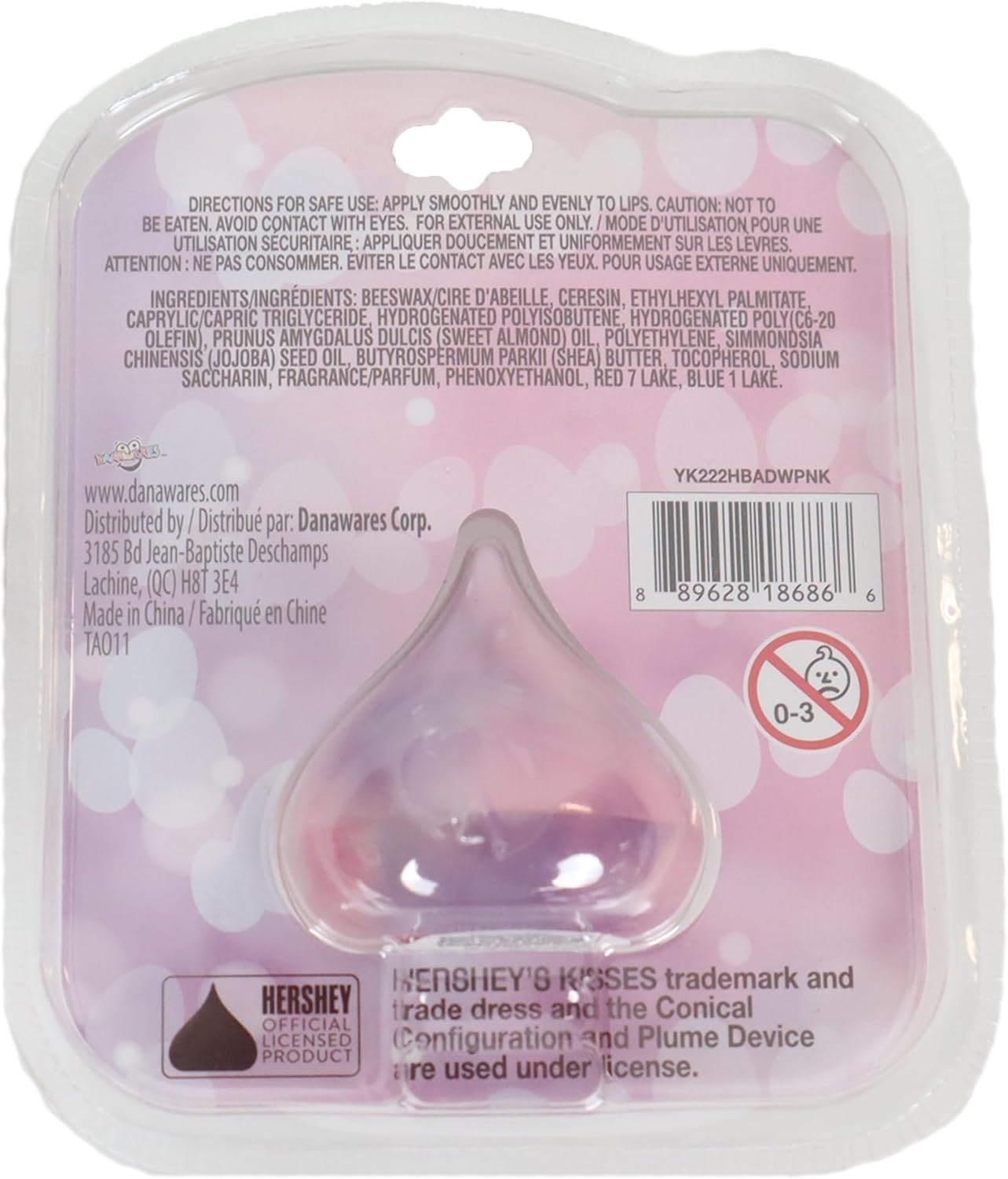 HERSHEY KISS MOLDED LIP BALM