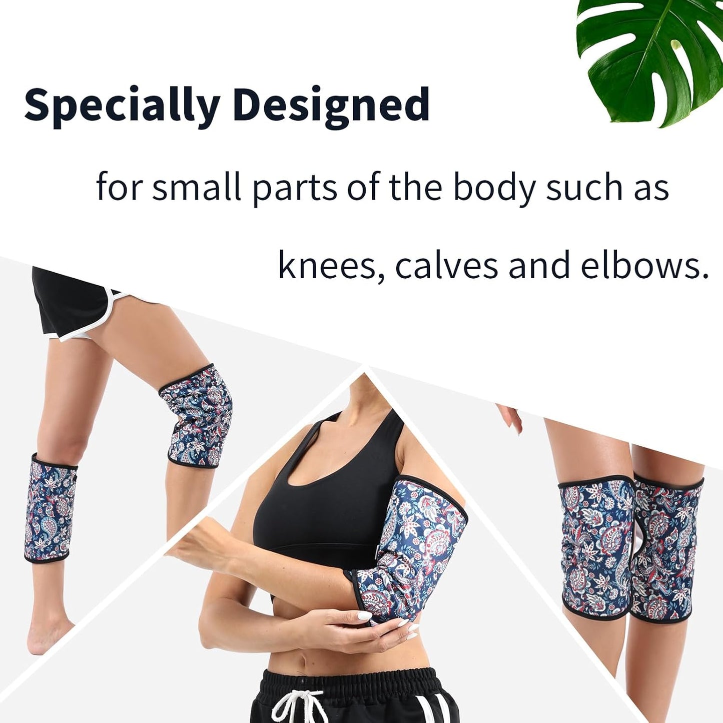 KANAV 8 Piece Castor Oil Pack Wrap Set, Organic Cotton Lined Reusable Castor Oil Compress Packs for Liver Detox, Insomnia, Constipation, Inflammation & Women's Gifts