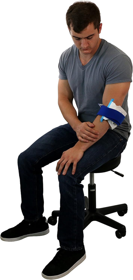 Fabrication relief pak 小型冰袋，配有泡沫带和尼龙搭扣，1 个