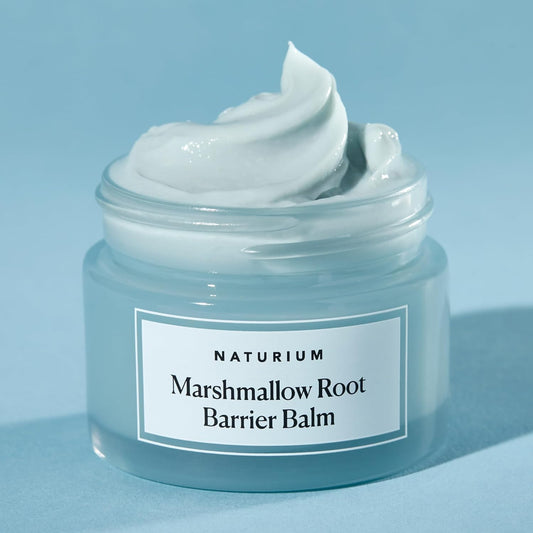 Naturium Marshmallow Root Barrier Balm | Face Moisturizer for Dry Skin, With Centella Asiatica | 1.7 OZ / 50 g