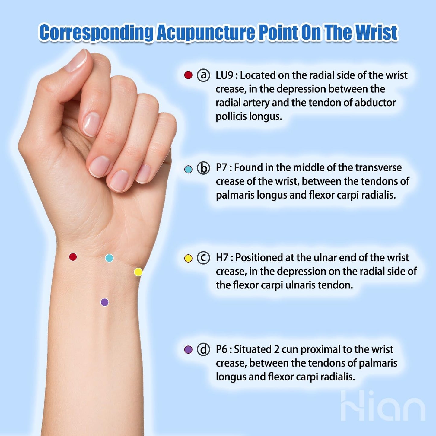 晕车腕带 防恶心指压腕带 晕船腕带 恶心腕带（2对-黑色+绿柱石）-雏菊