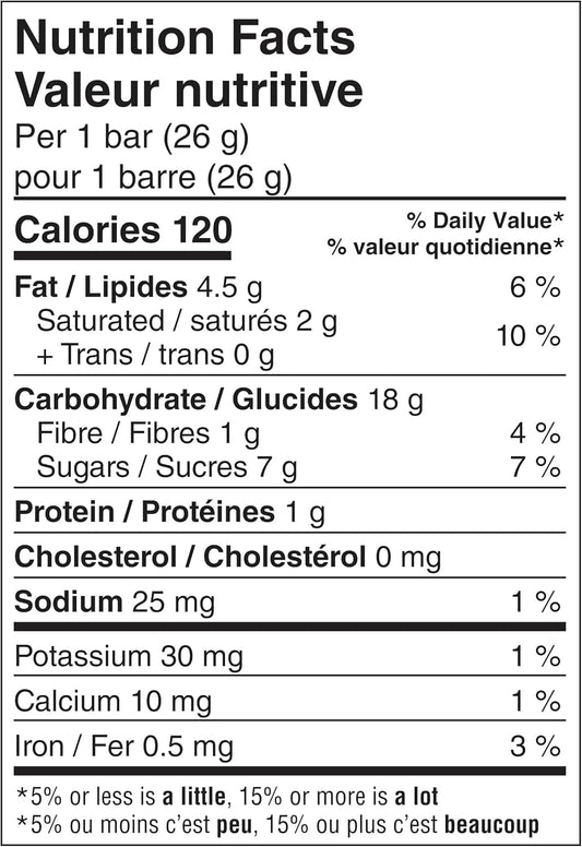 ANNIE'S 巧克力碎燕麦棒，有机，无人工香料，全谷物，5 包燕麦棒