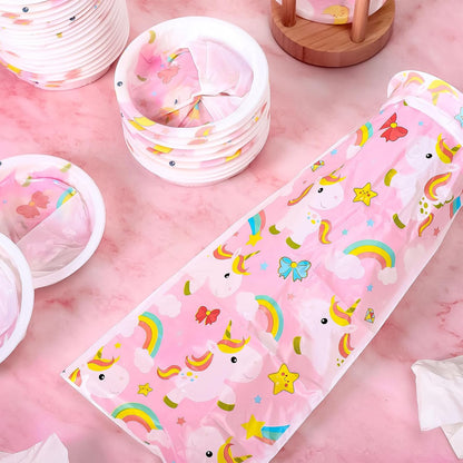 JarThenaAMCS 50Pcs Kids Vomit Bags Disposable Cartoon Emesis Bags Leak Proof Self Sealing Barf Bags Portable Throw Up Bag for Motion Car Air Sea Sickness Nausea Travel