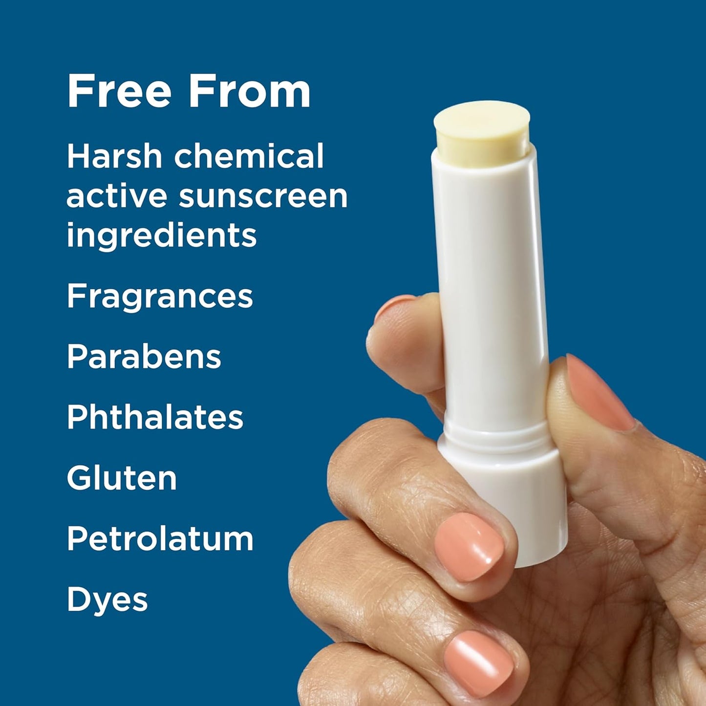 Blue Lizard Mineral SPF 15 Lip Balm 3-Pack, Vegan, Each Tube 0.13 oz