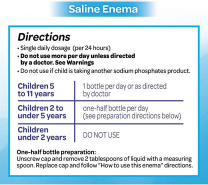 Pedia-l 儿童泻药盐水灌肠剂，适用于 2-11 岁儿童，66 毫升