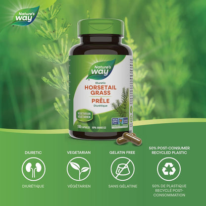 Nature's Way 馬尾草利尿素食膠囊，100 粒