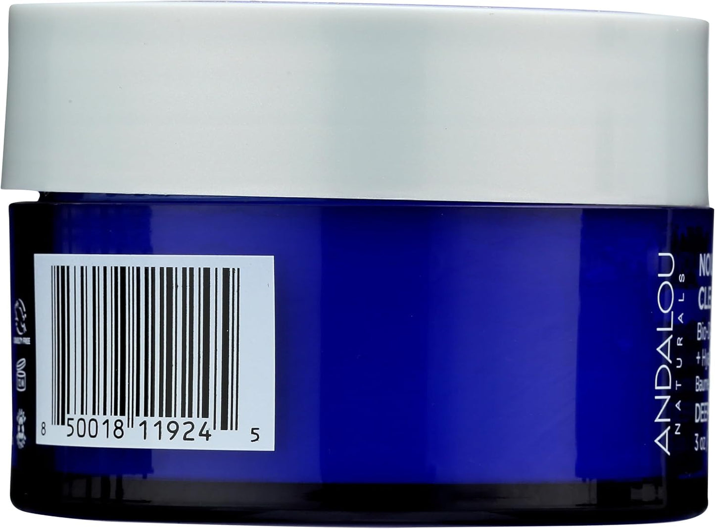 Andalou Naturals Deep Hydration Cleansing Balm, 3 FZ