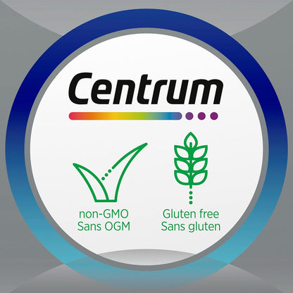 Centrum Men 50 Plus 复合维生素/矿物质补充剂，适合 50+ 男性，160 片迷你片