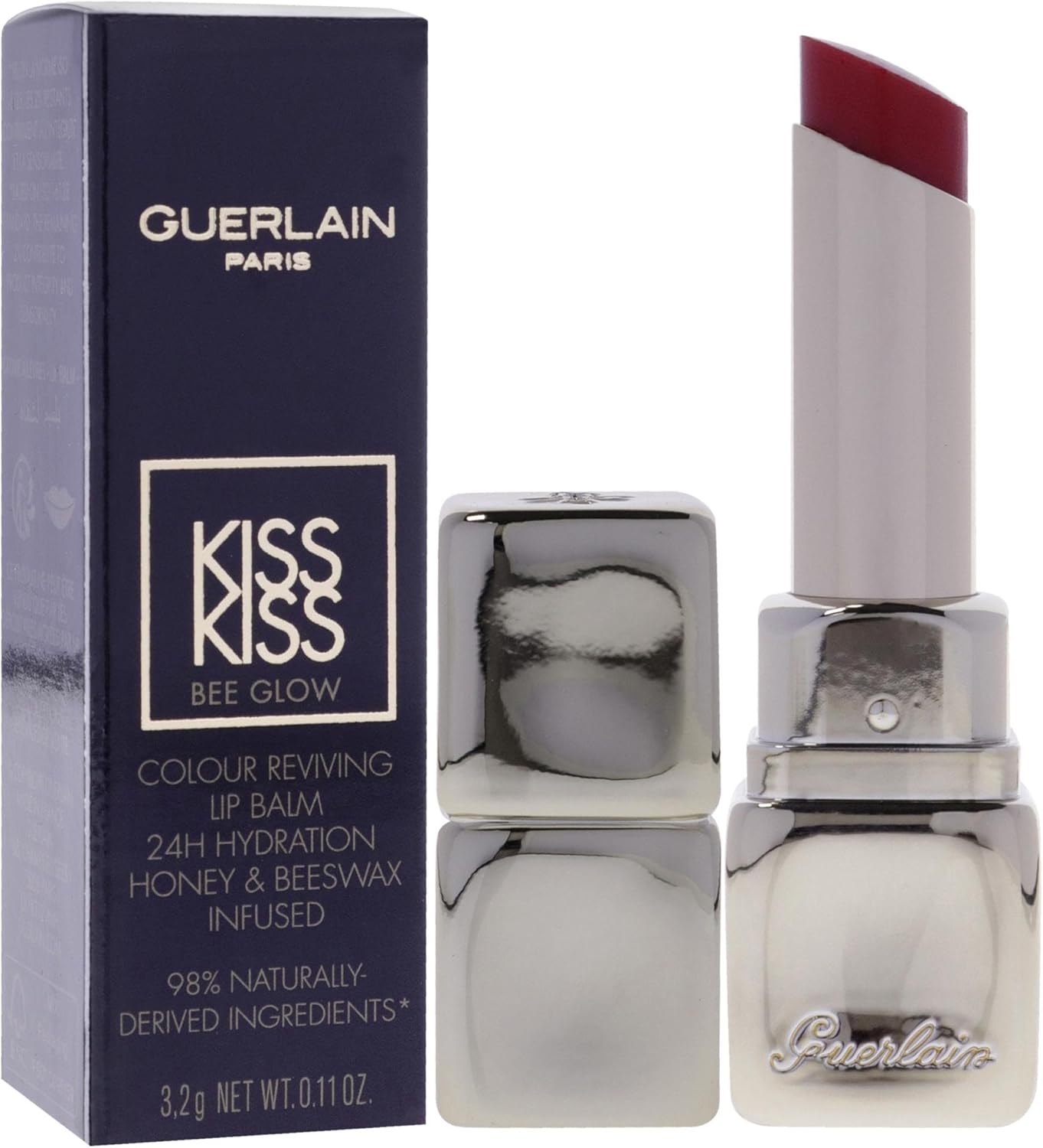 嬌蘭 Kiss Kiss Bee Glow 潤唇膏 - 775 Poppy Glow 女士潤唇膏 0.11 盎司