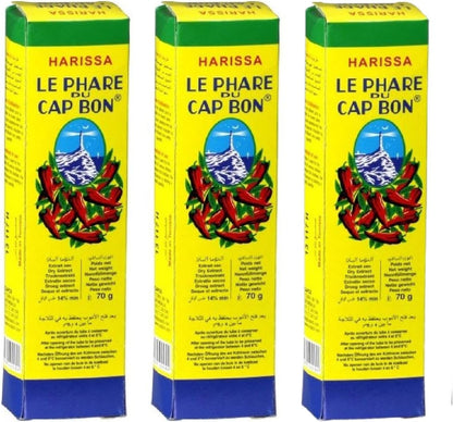Harissa Cap bon 3 包裝，每包裝 70 克（3 包裝）