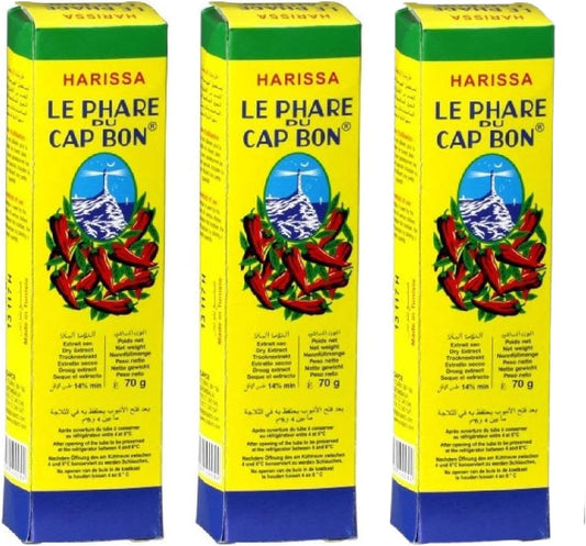 Harissa Cap bon 3 包裝，每包裝 70 克（3 包裝）
