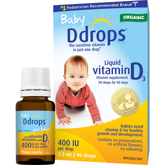 DDROPS 嬰兒液體維生素 D3 400 IU