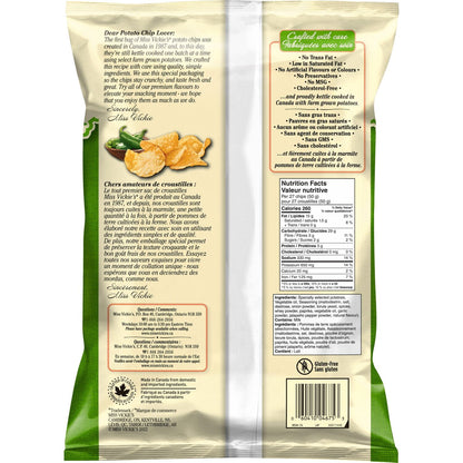 Miss Vickie's Jalapeño Kettle Cooked Potato Chips, 200 g.