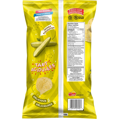 Lay's Dill Pickle flavoured Potato Chips, 220 g.