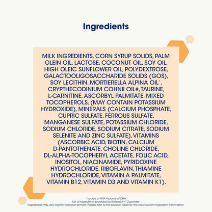 Enfamil A+ 2 婴儿配方奶粉，专为 6-18 个月大的婴儿设计，含有 DHA——大脑的重要组成部分，超值装，补充装，992 克，2 x 496 克