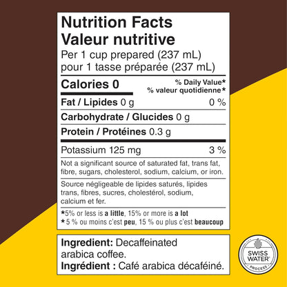 McCafe 优质中度深度烘焙脱咖啡因研磨咖啡，6x340 克，可与 Keurig 咖啡机一起使用