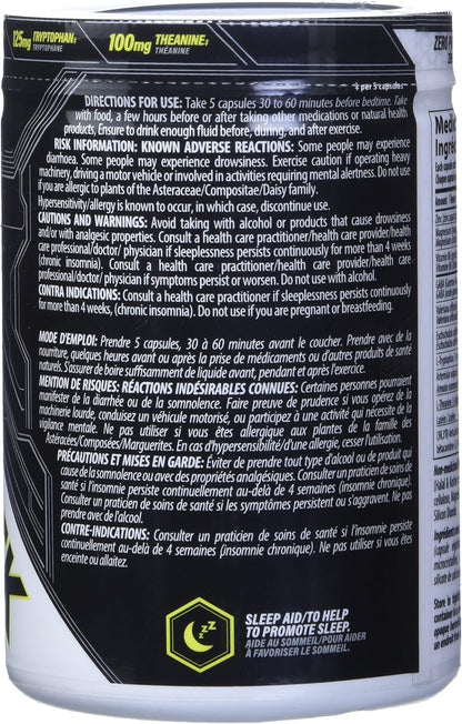 Nutrabolics Sleep Hack 120粒膠囊 - 助眠劑，讓您睡得更深更安穩，GABA，纈草