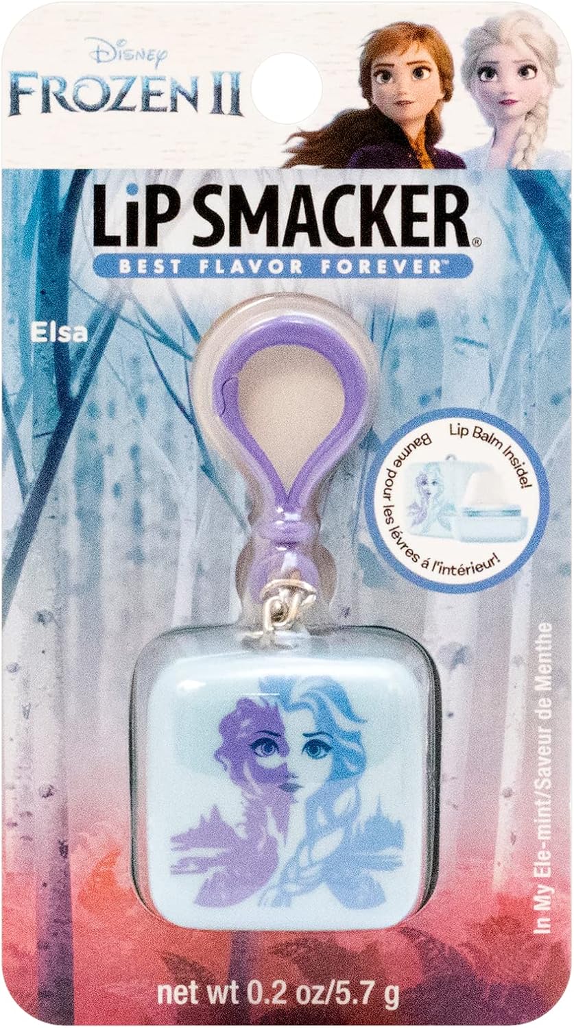 Lip Smacker Disney cube lip balm, Elsa - In My Ele-Mint, 0.26 Ounce
