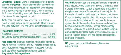 Jamieson 咀嚼褪黑素（含酸櫻桃）