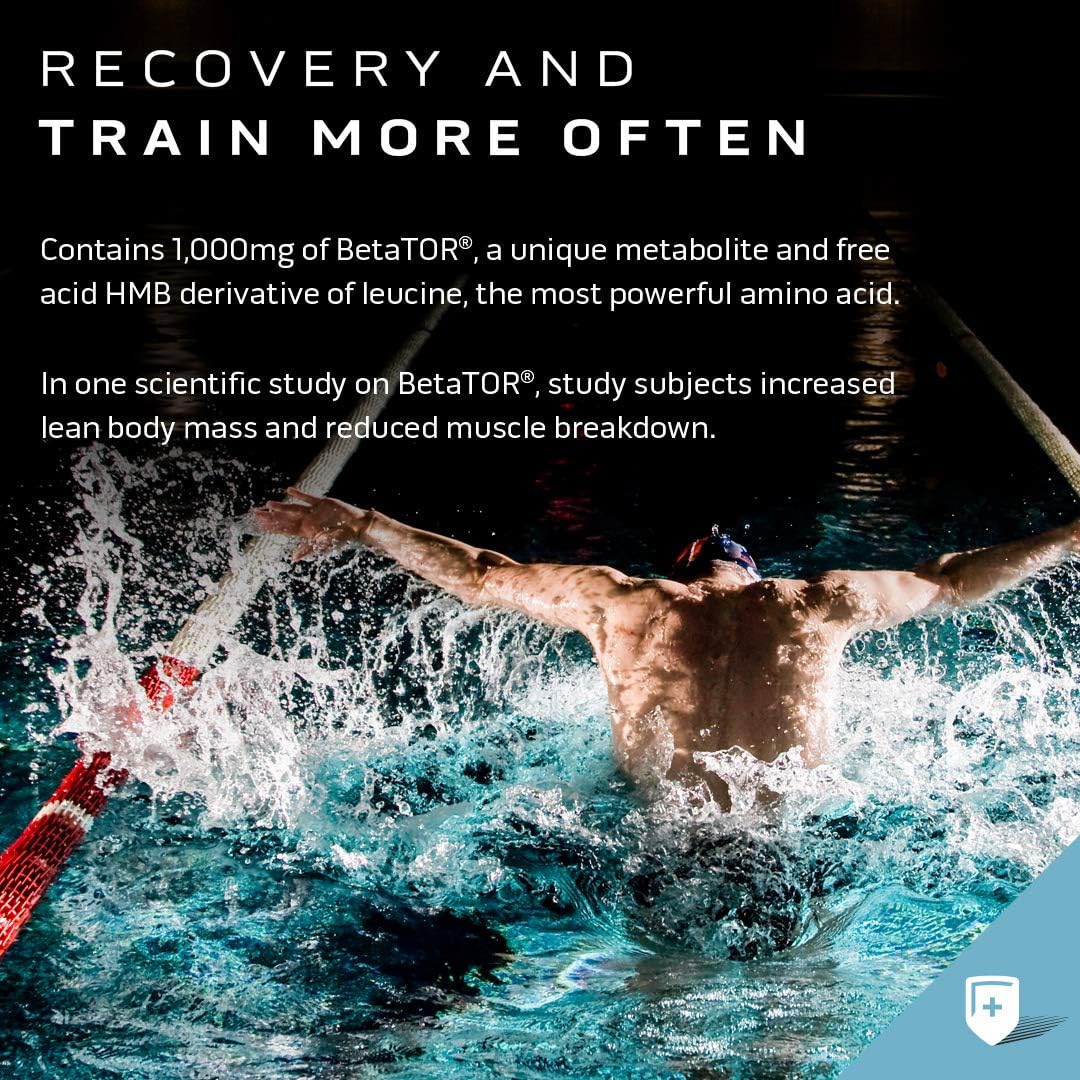 MuscleTech 男女肌肉鍛煉補充劑 - 清晰的肌肉鍛煉恢復補充劑，增強型 HMD - 運動營養鍛煉後恢復和肌肉鍛煉補充劑，42 粒裝