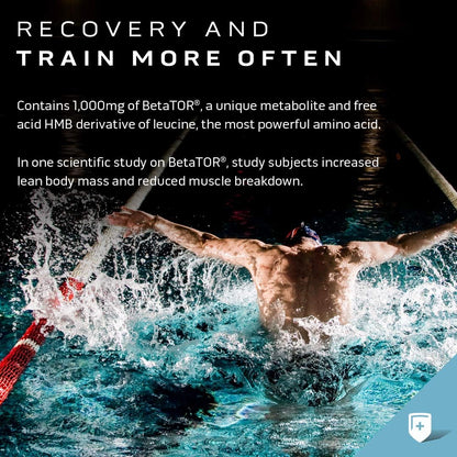 MuscleTech 男女肌肉鍛煉補充劑 - 清晰的肌肉鍛煉恢復補充劑，增強型 HMD - 運動營養鍛煉後恢復和肌肉鍛煉補充劑，42 粒裝