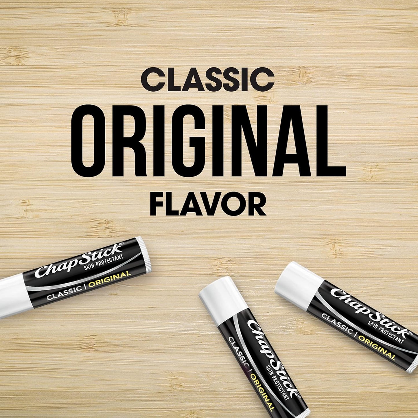 ChapStick Classic Lip Balm, Original Flavour, 1 Tube