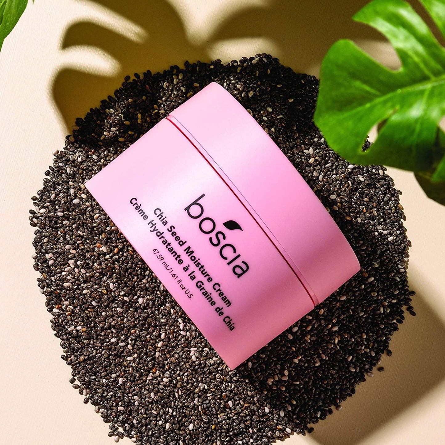 boscia 奇亚籽保湿霜 - 纯素护肤品，护肤敏感面部乳液