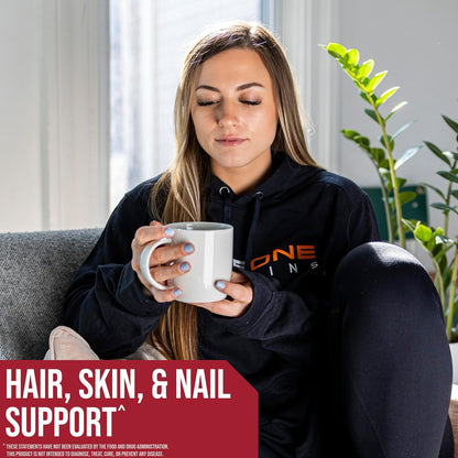 Rule 1 Multi-Source Collagen Powder - Bovine, Chicken, Fish & Eggshell Collagen Sources + Hyaluronic Acid & Vitamin C for Hair, Skin, Nail, Joint, Connective Tissue Support (25 Servings, Unflavored)