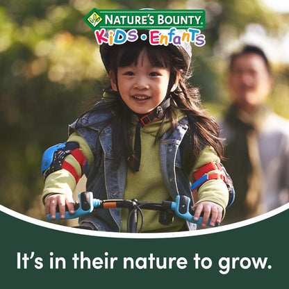 自然之宝儿童每日阳光维生素 D3，每粒软糖仅含 1 克糖，支持免疫功能，帮助骨骼和牙齿发育，促进钙和磷的吸收，350 克