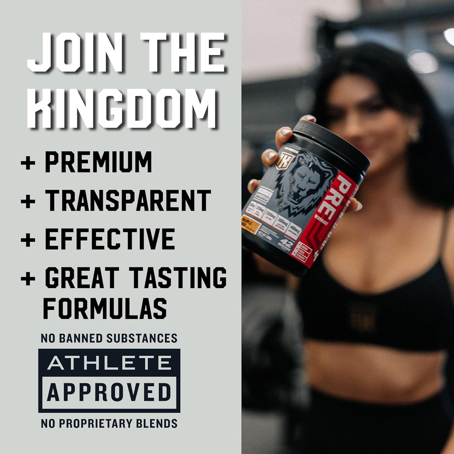 IRON KINGDOM PRE-WORKOUT PINEAPPLE MANGO, Energy, Focus, Strength, Citrulline, Beta-Alanine