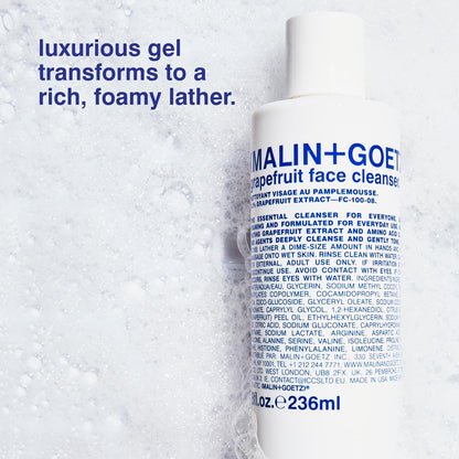 Malin + Goetz Face Cleanser, Grapefruit, 8 Fl Oz