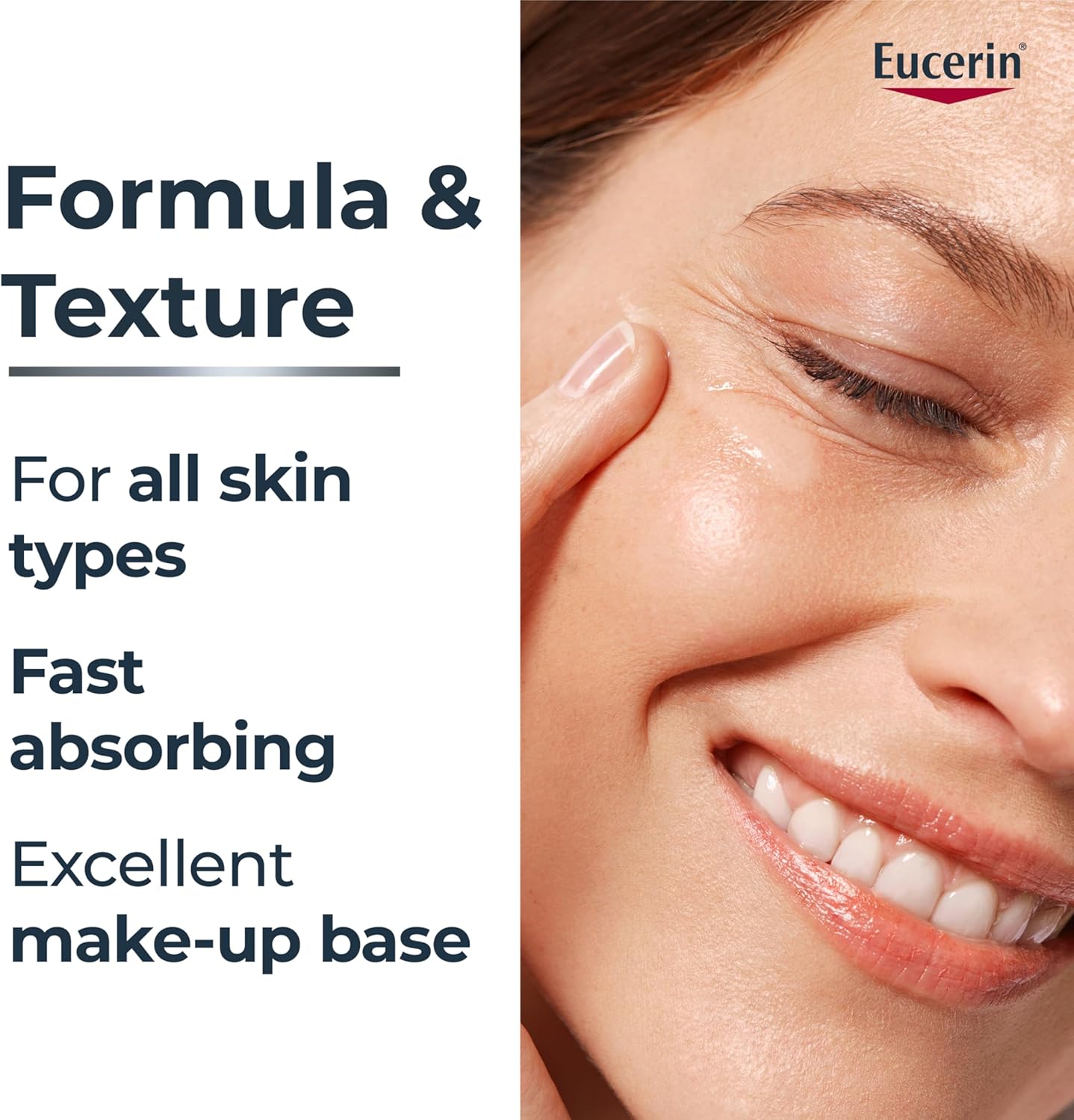 Eucerin Anti Wrinkle Firming Day Care Hyaluronic Acid Moisturizer for Face, Anti Aging Face Cream for Women Visibly Reduces the Look of Fine Lines & Wrinkles, All Skin Types, 50mL Jar