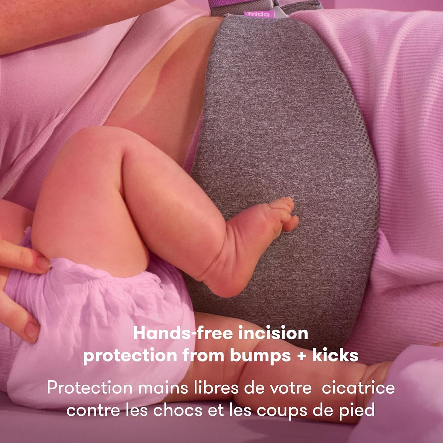 Frida Mom 剖腹产术后腹部束带，剖腹产恢复必备绷带、切口保护器、针对性冷热疗法缓解肿胀